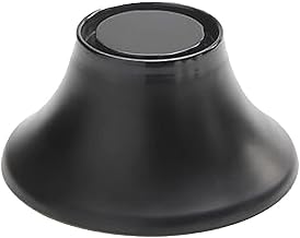 American Metalcraft LFTB63 Melamine Pedestal, Black, 3-1/4"
