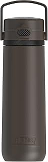 THERMOS ALTA SERIES Stainless Steel Direct Drink Bottle, 16 Ounce, Espresso Black