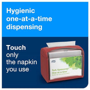 Tork Red / 6.7" x 7.9" x 5.6" - Red - Pack of 1 / Xpressnap® Paper Napkin Dispensers