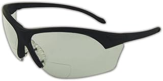 MAGID YA7BKC25 Gemstone Specialty Protective Reader Glasses, Clear Lens and Black Frame, +2.50 Diopter (One Pair)