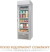 Beverage-Air MMR27-1-W-LED MarketMax 30" One Section Glass Door Reach-In Merchandiser Refrigerator with LED Lighting 27 cu.ft. Capacity White Exterior and Bottom Mounted