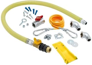 T&S Brass, HG-4D-48G-K-PS, 3/4" NPT x 48" GH,QDV,Kit,Els,Posi-set