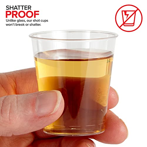 Stock Your Home 250 Pack / 1.0 ounces / Clear Shot Glasses