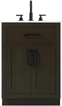 Alden 24" Single Bathroom Vanity in Mocha Brown