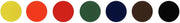 Colored Dot Labels Convenience Pack Kit 1000 Per Box