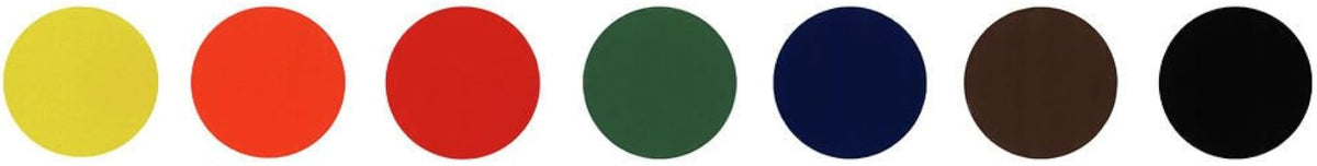 Colored Dot Labels Convenience Pack Kit 1000 Per Box
