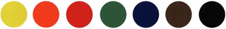 Colored Dot Labels Convenience Pack Kit 1000 Per Box