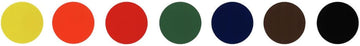Colored Dot Labels Convenience Pack Kit 1000 Per Box