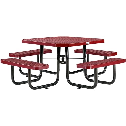 Global Industrial Red / 1 / Industrial Picnic Tables