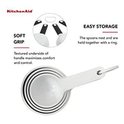KitchenAid White / Set Of 4 / 0.25 ounces Cups
