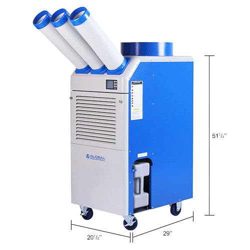 Global Industrial Commercial Industrial Portable Air Conditioner – 29000 BTU