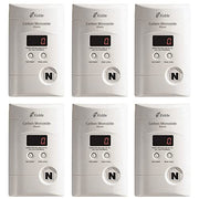 Kidde 6 Pack / White / Pack of 6 Combination Smoke & Carbon Monoxide Detectors