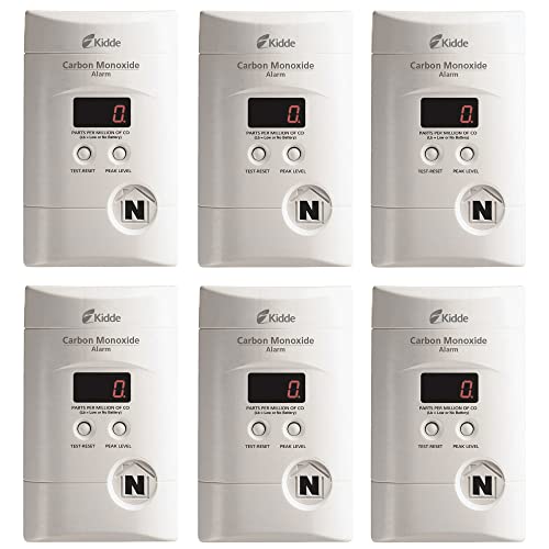 Kidde 6 Pack / White / Pack of 6 Combination Smoke & Carbon Monoxide Detectors