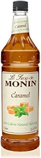Monin Caramel Zero Calorie Natural Flavoring, 1 Liter PET Bottle