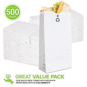 Stock Your Home 4 lb / 500 Count / White / 4.0 pounds Bags