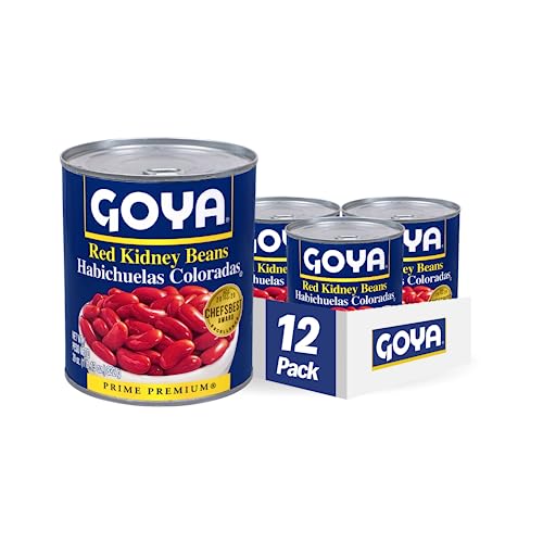 Goya Red Kidney Beans / 29 Ounce (Pack of 12) / 12 Kidney Beans