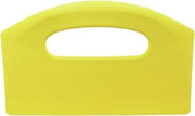 Remco - A Vikan Company 69606 Yellow Polypropylene Stiff Bench Scraper, Injection Molded Blade, 5" L x 8.5" W, 1 Piece