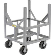 Ergo Bar Cradle Truck by Little Giant – 34"L x 24"W x 34"H, Alloy Steel, Gray, Model ERBST-2424-6PH