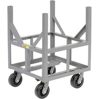 Ergo Bar Cradle Truck by Little Giant – 34"L x 24"W x 34"H, Alloy Steel, Gray, Model ERBST-2424-6PH