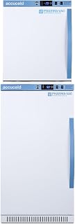ACCUCOLD 20" Wide Performance Medical Refrigerator-Freezer Combination (LHD, Solid Door)