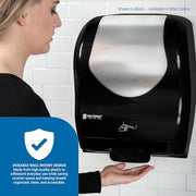 San Jamar Hybrid / White / 16.5" x 13" x 9.25" Commercial Paper Hand Towel Dispensers