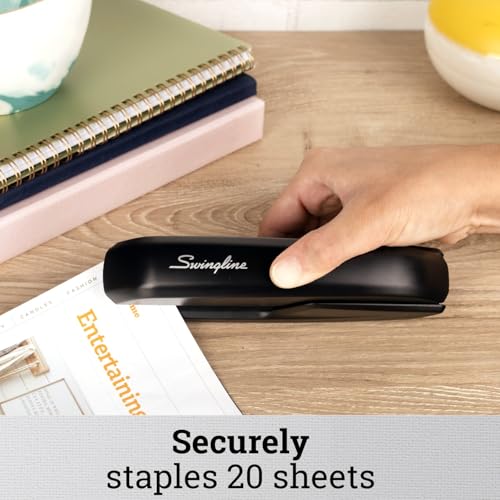 Swingline Black / Pack of 1 / One Stapler Desktop Staplers