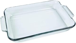 Anchor Hocking Bake Dish, 3 quart, Clear
