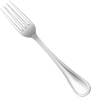 Oneida Table Forks, European Size Flatware, Set of 12, Silver