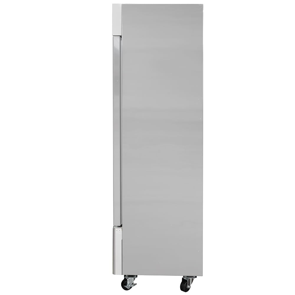 29" One Section Reach In Refrigerator - (1) Right Hinge Solid Door by MOTAK – 30.31x27.17x83.27, In Description, Check Images, Model MSD-1DR-BAL-19-X