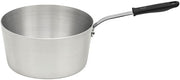 Vollrath Wear-Ever® Classic™ 3 3/4 qt Aluminum Tapered Sauce Pan with Silicone Handle - 8 3/4"Dia x 4 1/2"D