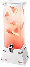 Rosseto LD143 S/S Pyramid Base 2 Gallon Beverage Dispenser