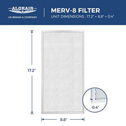 120 PPD Commercial Dehumidifier + MERV-8 Filter Replacement Set by ALORAIR – Commercial Grade