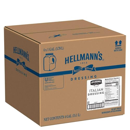 HELLMANN'S Italian / 128 Ounce (Pack of 4) / 1 Italian