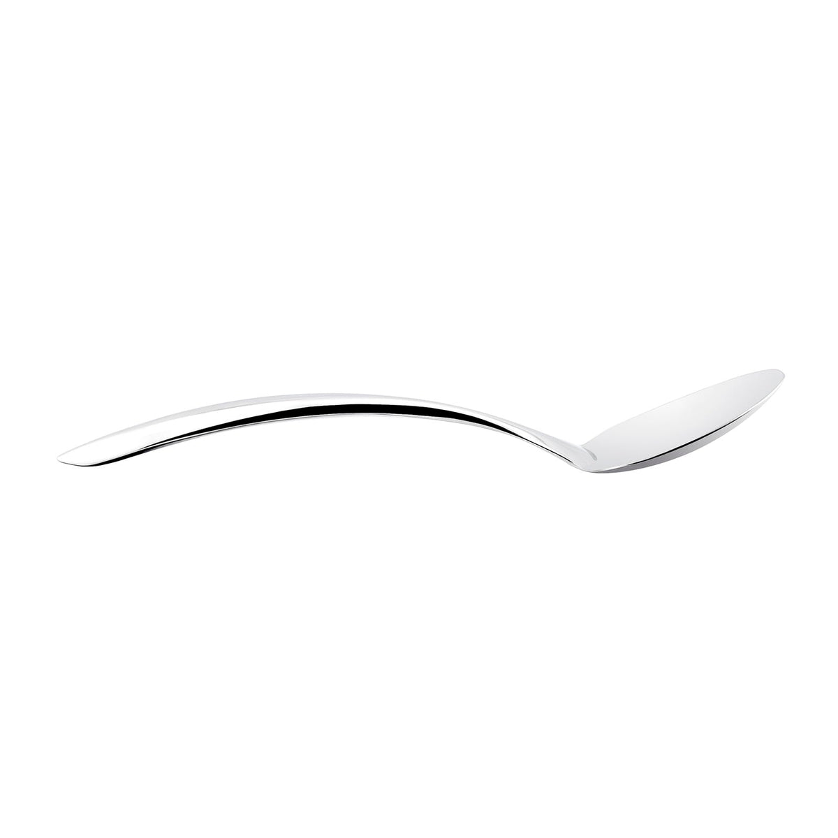 Tempo Solid Spoon by Cuisipro – Medium, Stainless Steel, Silver, Model 7112703