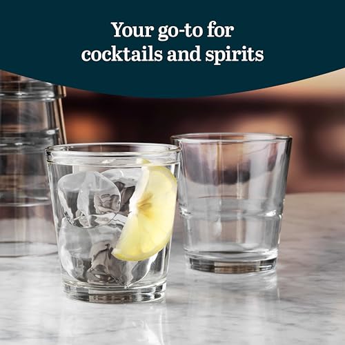 Libbey Stacking Rocks / 9 oz / Modern Tumblers & Water Glasses