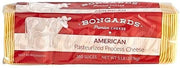 Bongards Yellow Processed American Cheese Slices, 5 Pound, 6 per Case, Made with Real Cheese, Mild Buttery Flavor, Gluten Free