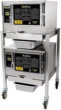 Accutemp Connectionless Evolution N31201D060 Series Gas Convection Steamer - Double Stack w/Stand