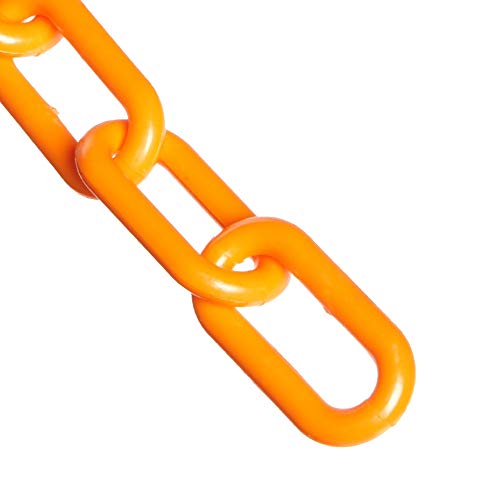 Mr. Chain 25 Feet / Safety Orange / Industrial Chain Barriers