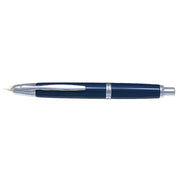 "Capless (special alloy nib) / Dark Blue" [nib: Fine] by PILOT – 1 Count (Pack of 1), Body : brass, Dark Blue, Model FCN1MRDLF