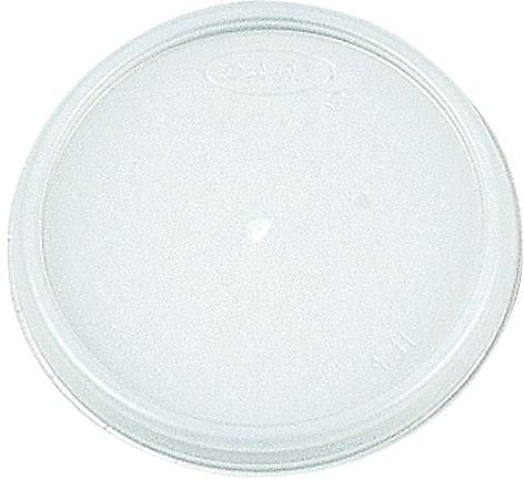 Translucent Vented Lid (Case of 1000) by DART – 16.0 ounces, Plastic, Translucent, Pack of 1000, Model 20JL