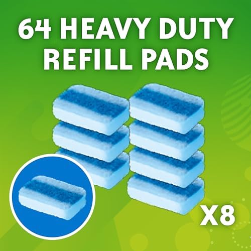 Toilet Bowl Wand Cleaner Refills by Scrubbing Bubbles – 8 Count (Pack of 8), Pack of 8, Model 660003