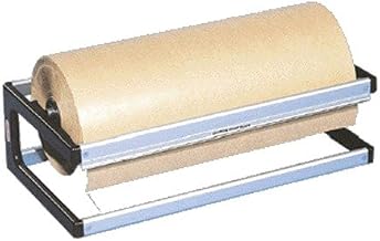 Delta Paper Bleached Economy Machine Glazing Wrapping Paper White, 1000' Length x 18" Width | 1/Roll