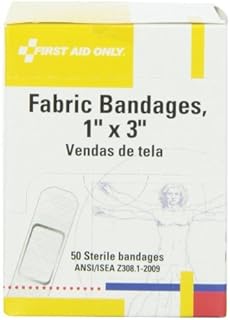 FABRIC BANDAGE 1"X3"BX50 by FIRST AID ONLY MfrPartNo G-121