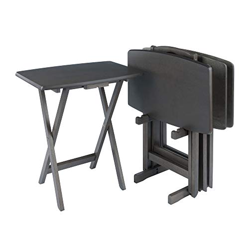 Winsome Oyster Gray (Brown Base) / unspecified / Transitional Nesting Tables