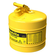 Justrite Yellow / 5 Gallon / Type I Cans