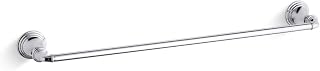 Kohler K-10551-CP Devonshire 24-Inch Bathroom Towel Bar, Easy Wall Mount, High Quality, Polished Chrome