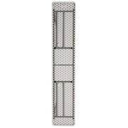18'' x 96'' Plastic Folding Seminar Table - Training Table by Belnick – 18" x 96" x 29", Plastic, Granite White, Model ACCTP1896-BZP1