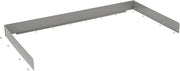 Side and Back Rail Kit, 72Wx30Dx3 H, Gray SB-3072