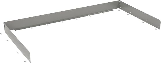 Side and Back Rail Kit, 60Wx30Dx3 H, Gray SB-3060