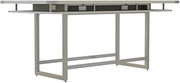 Safco Mirella Conference Table Standing Height - 8' White Ash